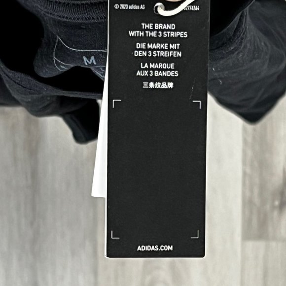 NWT Adidas Golf Black Medium T-Shirt - Picture 5 of 9